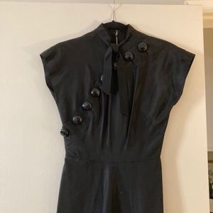 Vintage Black Dress from 40's 50's
